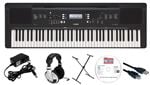 Yamaha PSREW310 Keyboard Educational Package with X-Stand Front View